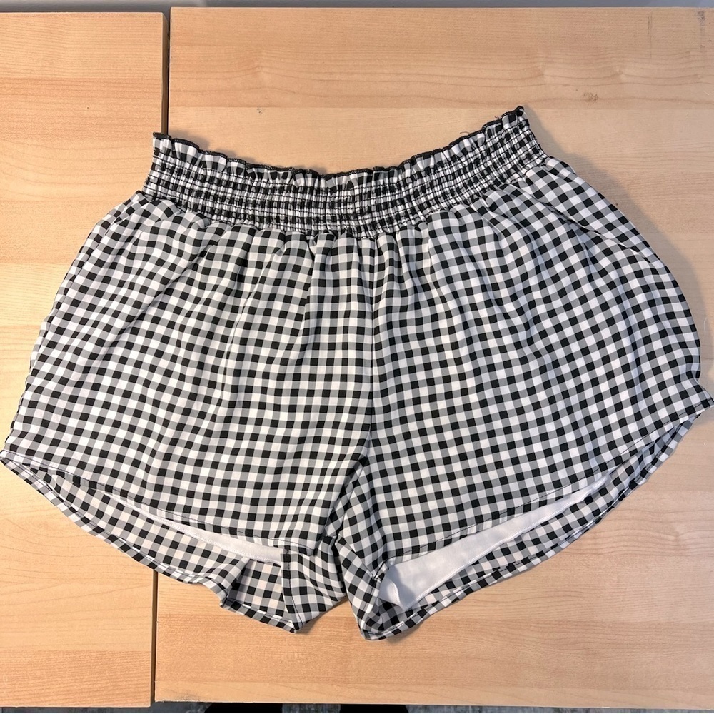 Allison Joy checked shorts